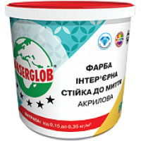 КРАСКА ANSERGLOB «СТОЙКАЯ К МЫТЬЮ» (14кг)